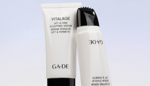 Cosmogen: A textured roller for GA-DE Cosmetics' new Vitalage serum