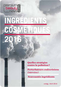 Ingrédients cosmétiques 2016